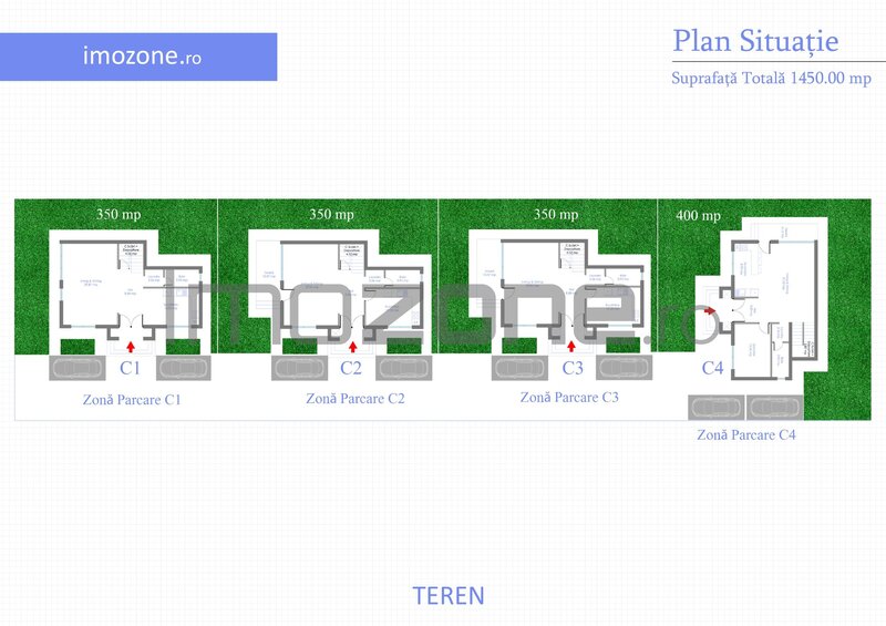 Otopeni, zone Ferme, vila P+1, 4 camere,  3 dormitoare, 3 bai,  COMISION 0%